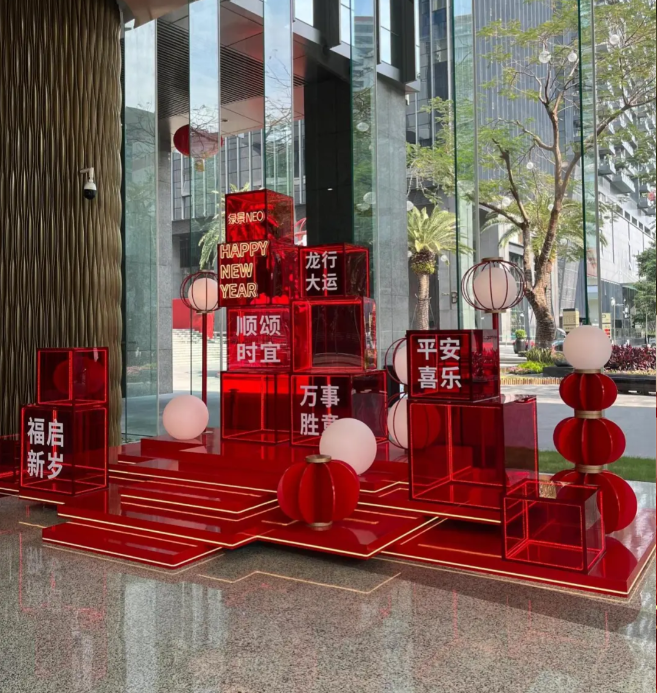 燈籠美陳設(shè)計點(diǎn)亮傳統(tǒng)文化的璀璨光芒
